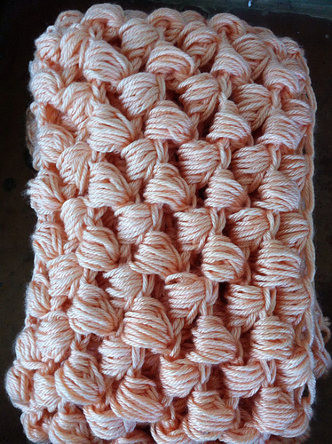 Yummy Puff Stitch Scarf photo 4
