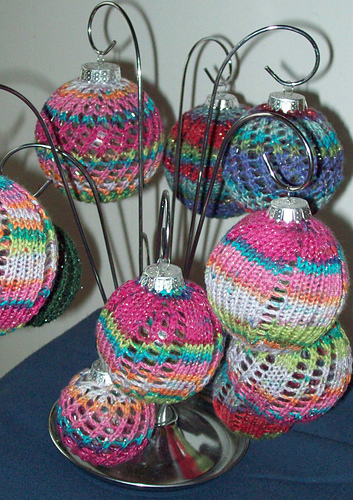 Spiral Eyelet ornaments