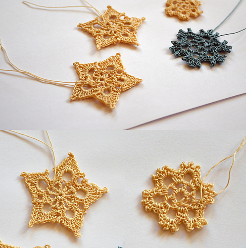let it snow, snowflake ornaments