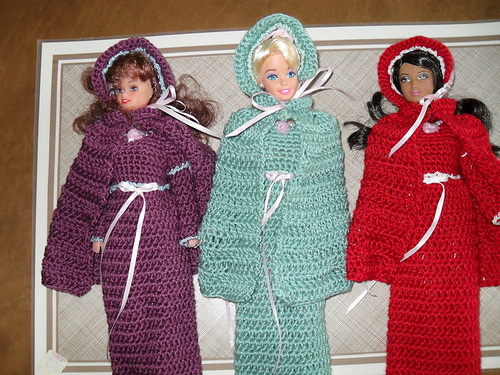 Fashion Doll Coal Scuttle Outfit