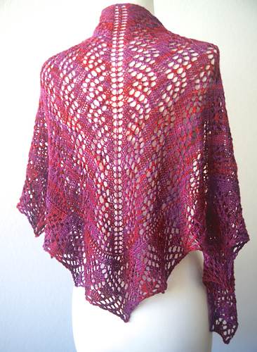 Breathless One Skein Shawl