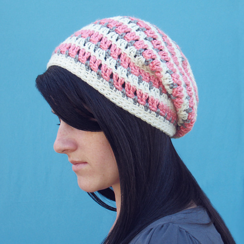 Ravelry Heartbeat Skully Hat pattern by Julie King