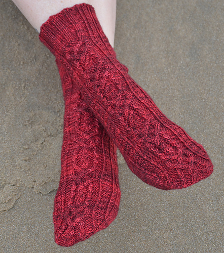 Mandy's Heart Socks