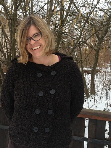 # 31 Bouclé-Jacke