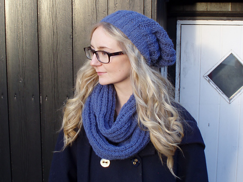 Blue Scarf and Hat photo 1