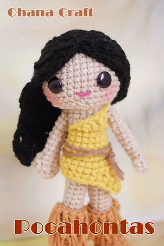 Pocahontas crochet pattern