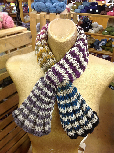 Stripey Flared Neckwarmer