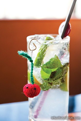Cocktail Teenies - Sugar the Manhattan Cherry