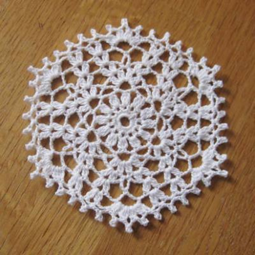 Dandelion coaster(タンポポのコースター)