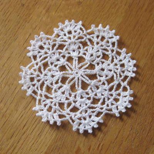 Carnation coaster(カーネーションのコースター)