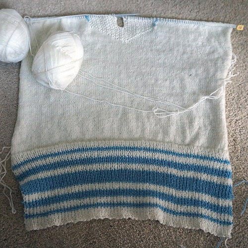 A Knitted Silk Jumper