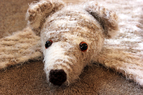 Fuzzy the Small Bearskin Rug photo 4
