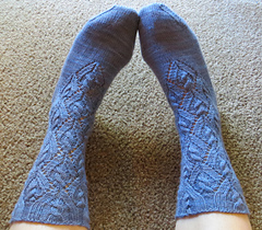 Ravelry: Ipomoea Socks pattern by verybusymonkey