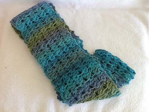 Broomstick Lace Scarf