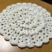 Fluffy Popcorn 3D Doily pattern 