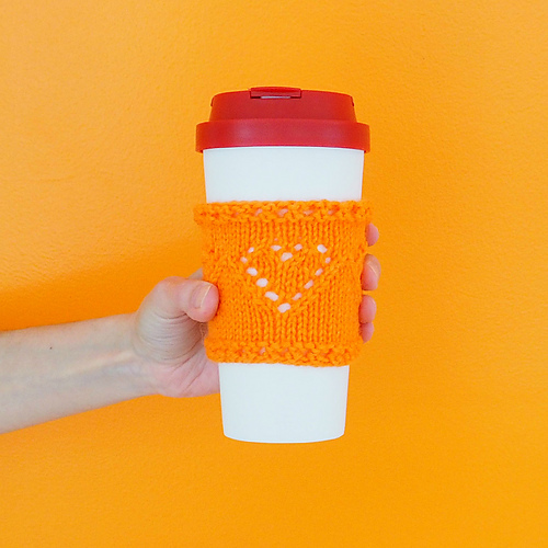 Lacy Hearts Cup Sleeve photo 6