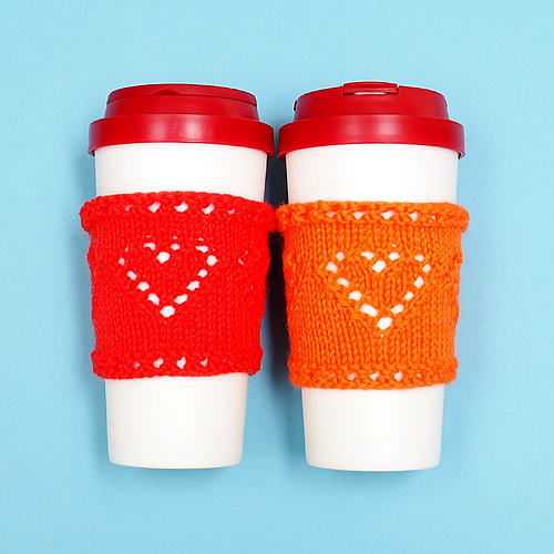 Lacy Hearts Cup Sleeve photo 3