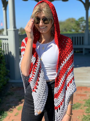 Woodward Hoodie Shawl photo 8