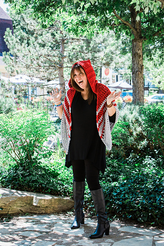 Woodward Hoodie Shawl photo 6