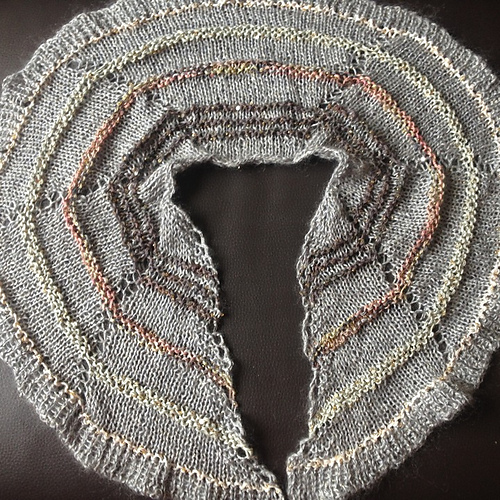 Ravelry A Shawl for All Seasons (Knit Version) pattern by Iris Schreier