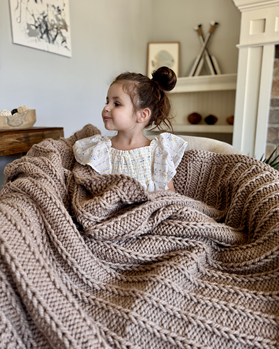 Slip Knit Throw