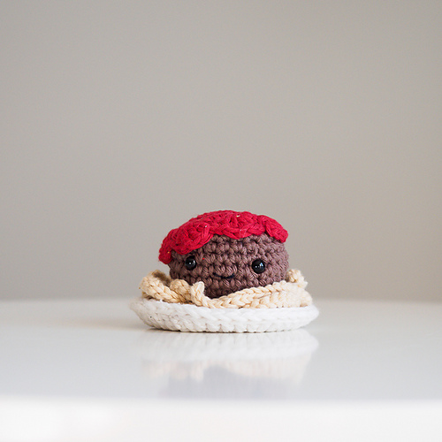Amigurumi Spaghetti & Meatballs photo 1