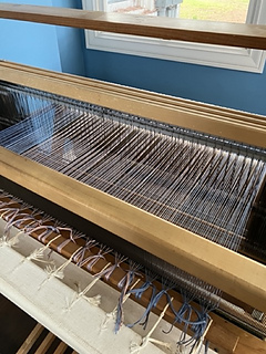 Now I'm ready to weave a rug!