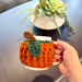 Pumpkin Mug Cozy pattern