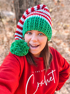 Ravelry: Adult Elf Hat pattern by Kylee 