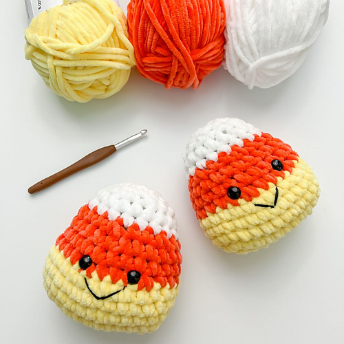 Candy Corn Amigurumi