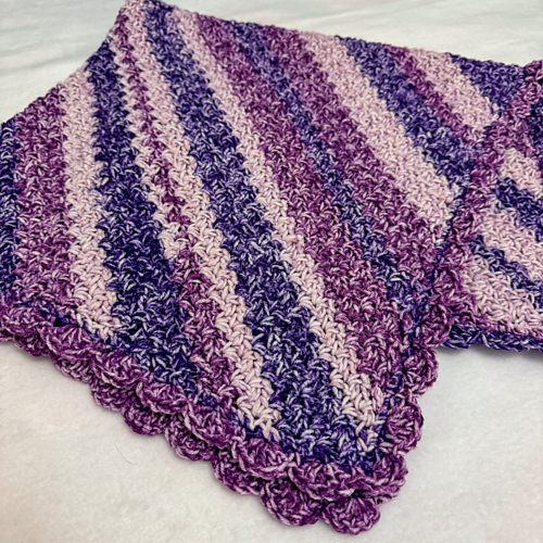 Easy C2C Wattle Baby Blanket photo 3
