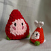 Hoppachico and StrawberryBite pattern 