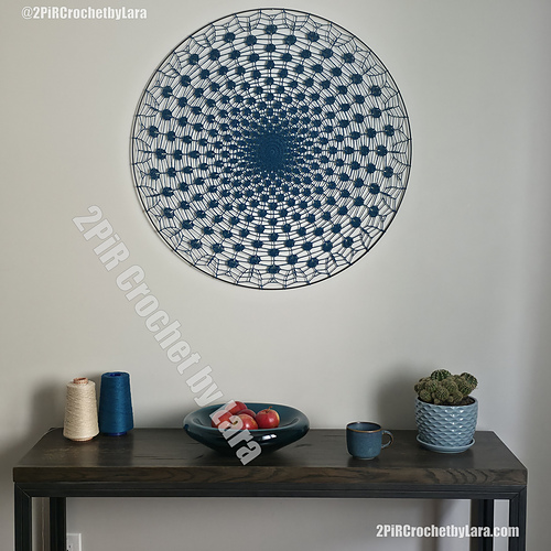 Peacock Tail Mandala