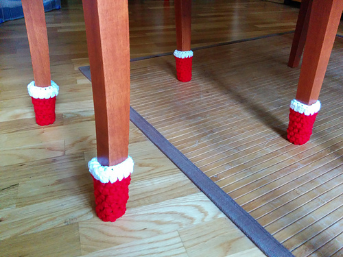 Xmas chair socks photo 1