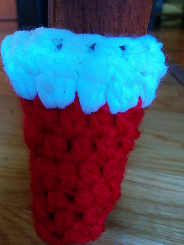 Xmas chair socks photo 2