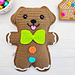 Gingerbread Puppy Kawaii Cuddler® pattern