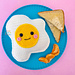 Mini Fried Egg Kawaii Cuddler® pattern 