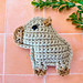 Tiny Capybara Kawaii Cuddler® pattern