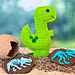 Mini T-Rex Kawaii Cuddler® pattern