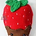 Strawberry Kawaii Cuddler® pattern 