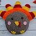 Turkey Kawaii Cuddler® pattern 