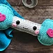Dumbbell Weight Kawaii Cuddler® pattern 