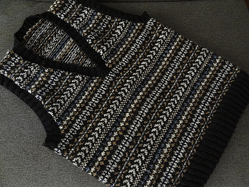 p4.Fair Isle Vest 다른 모습 1