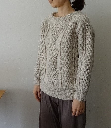 Classical Aran Sweater クラシカルアランセーター 다른 모습 2