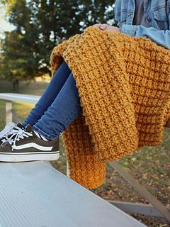 Game Time: Easy Reversible Chunky Blanket and Scarf Knitting Pattern —  Fifty Four Ten Studio