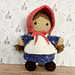 Pioneer Girl Doll pattern