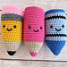 Amigurumi School Supplies pattern 