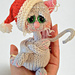 The Cattitudez - Grumpy Christmas pattern