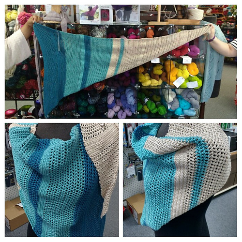 Surf's Edge Shawl