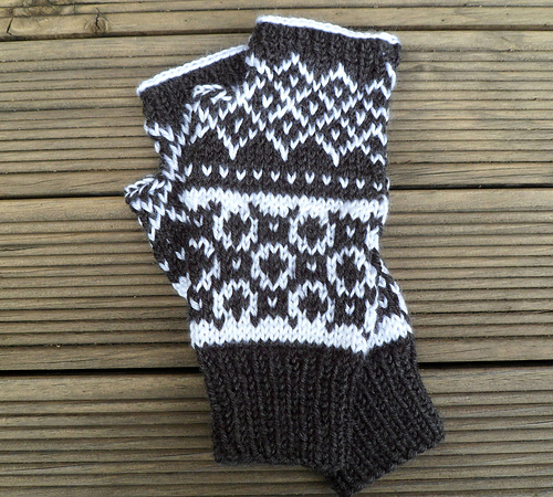 Different but Equal Fingerless Mittens photo 6